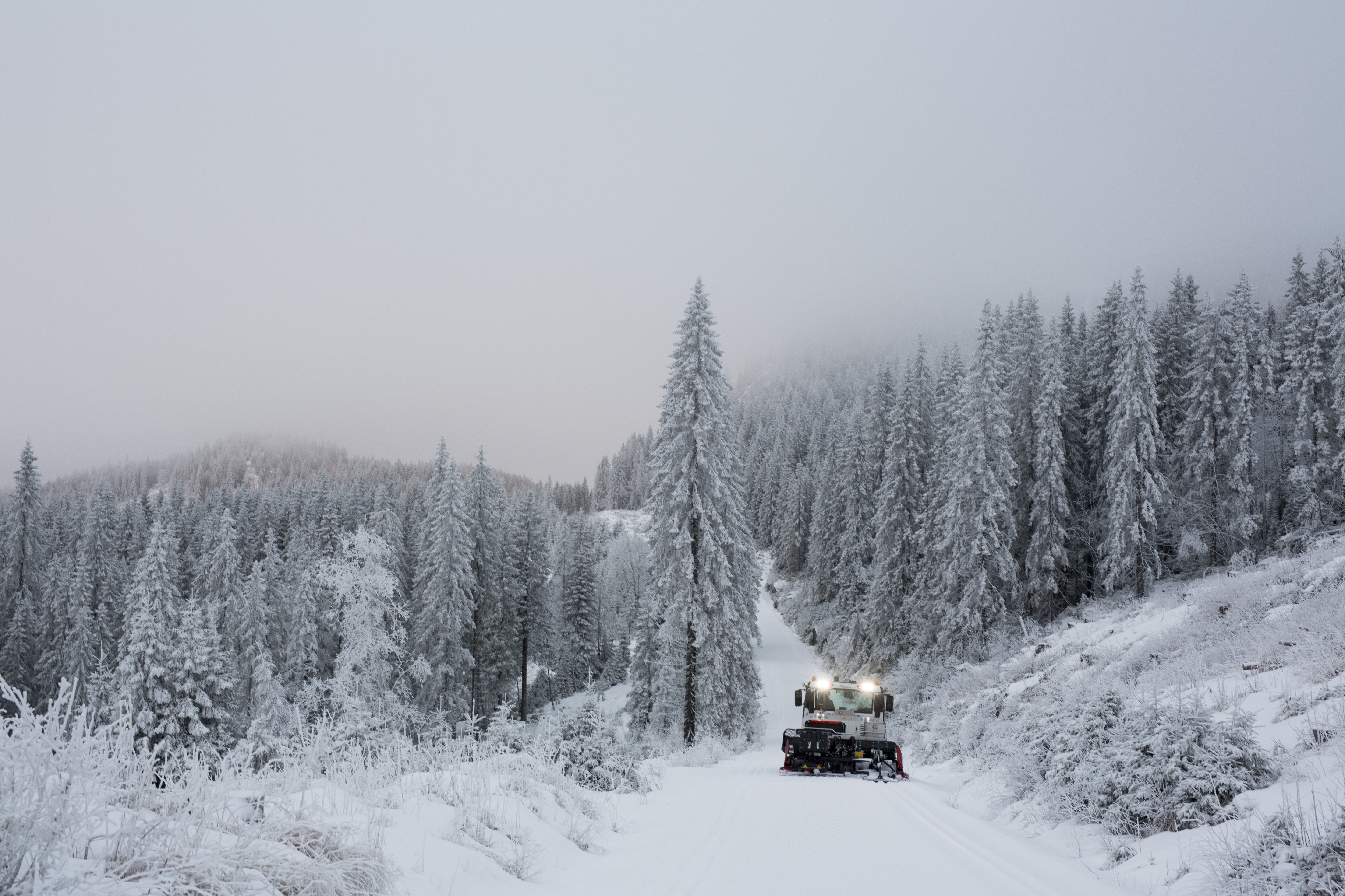 Vinterstemning i Sørkedalen.