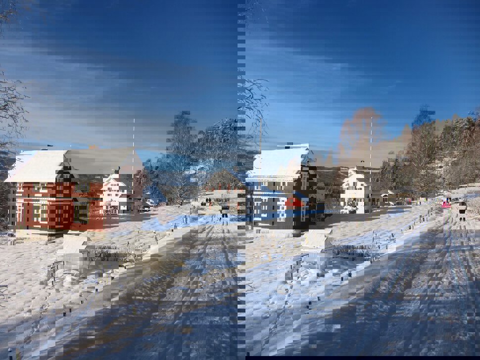 Skispor ved Gabrielstuen