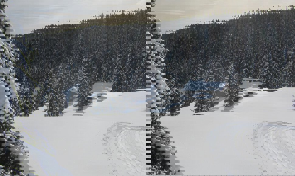 Vinterdag ved Startjernsætra