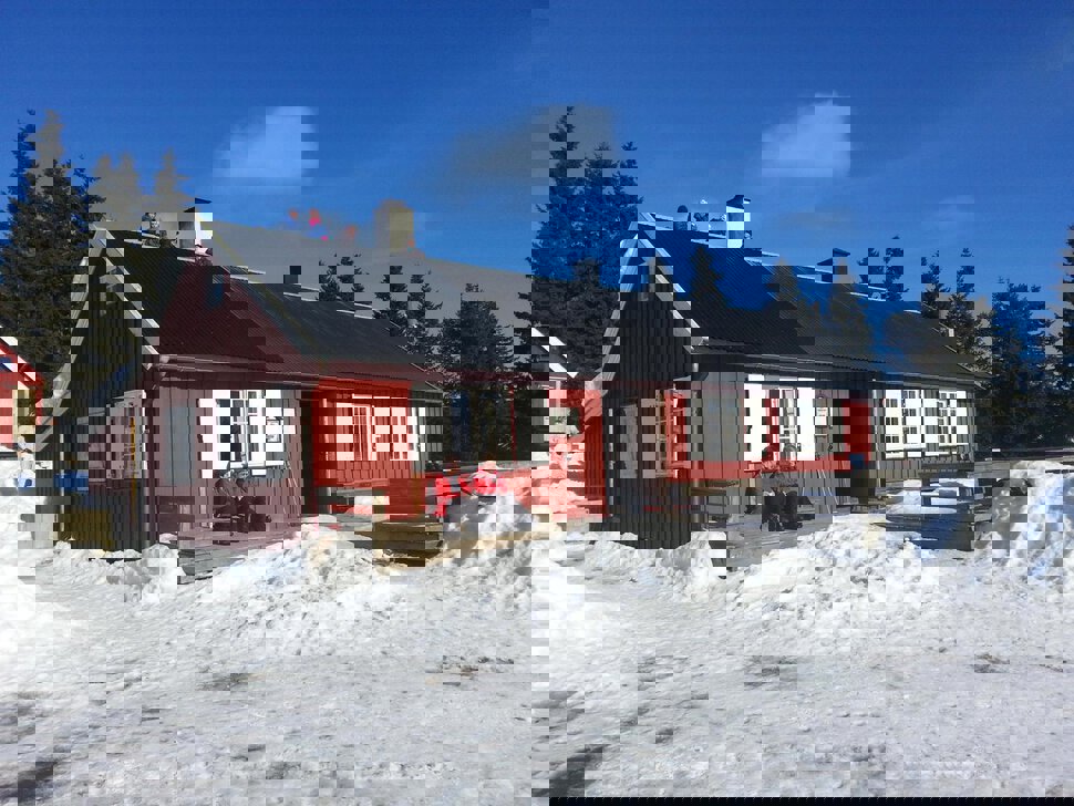 Påskestemning på Sagvollstallen