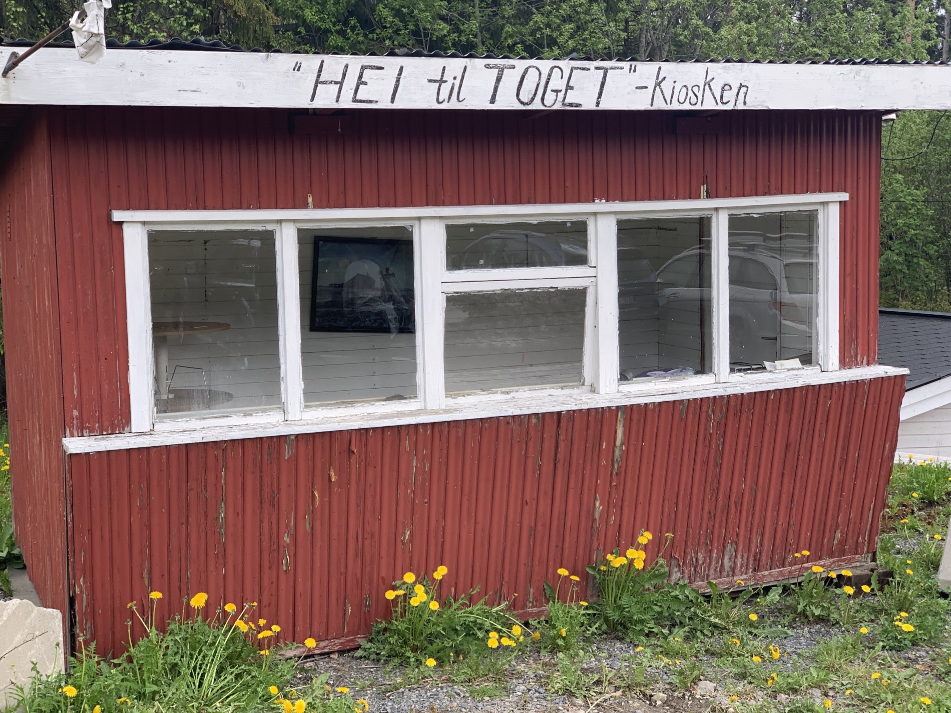 «Hei til toget»-kiosken