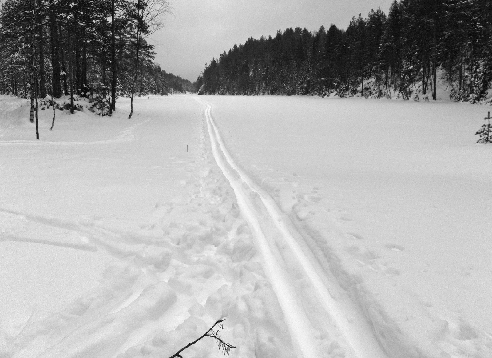 Aklangen med utsikt sydover