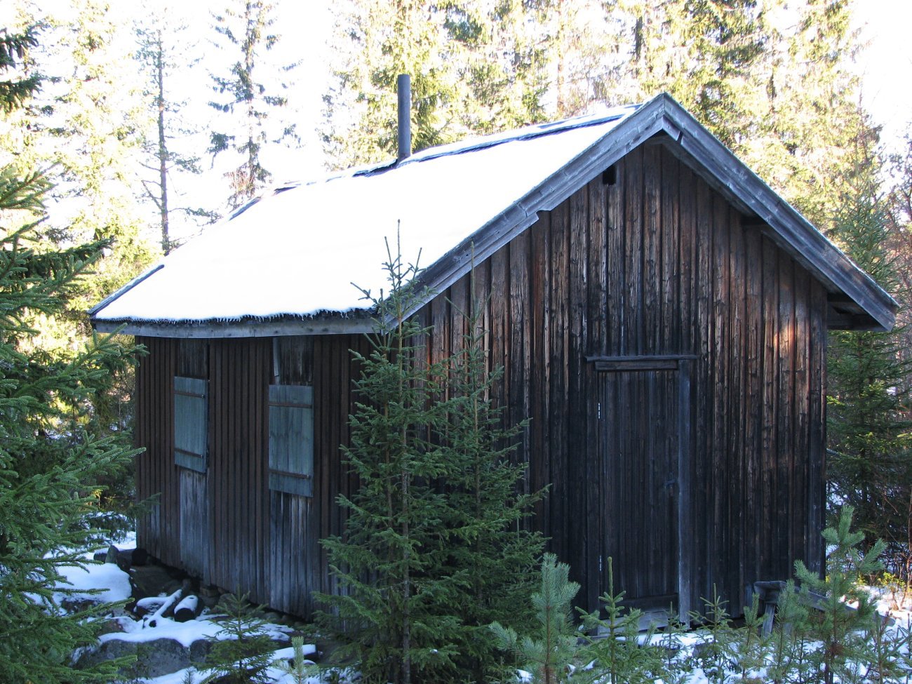 Almenningshytta ved Korshaugen