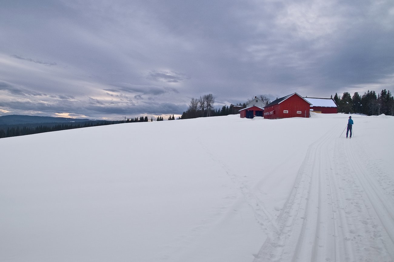 Åpent landskap ved Vesterås