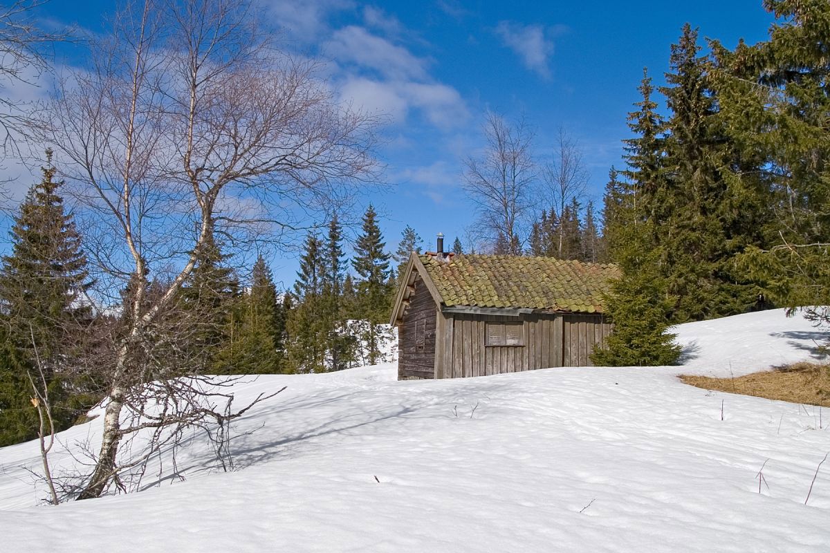 Aprildag ved Finneflakseter