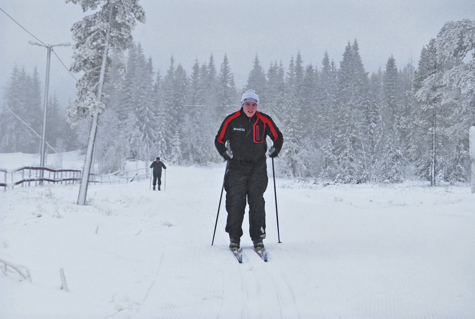 Årets første løper