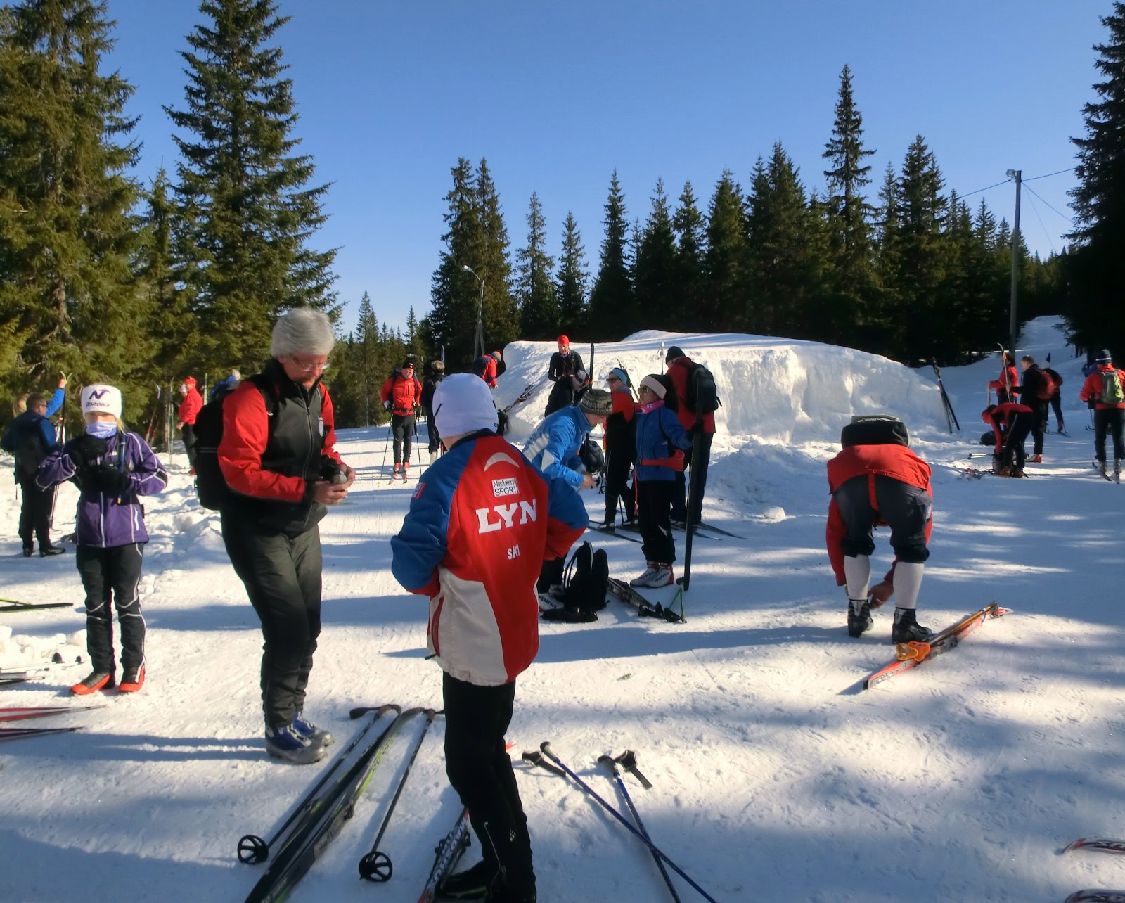 Årets siste skibuss til Ringkollen