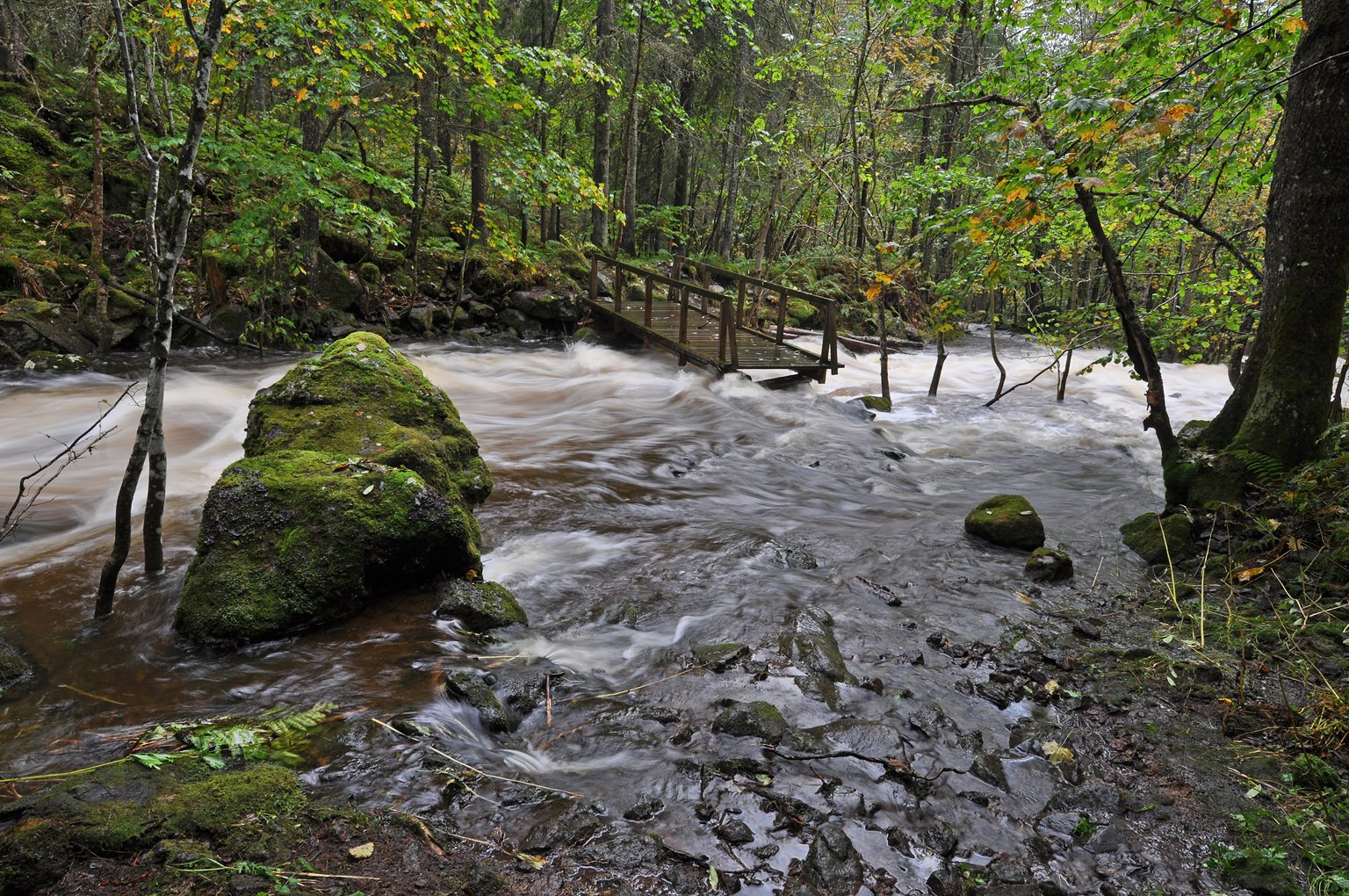 Asdøljuvet: Øvre bru