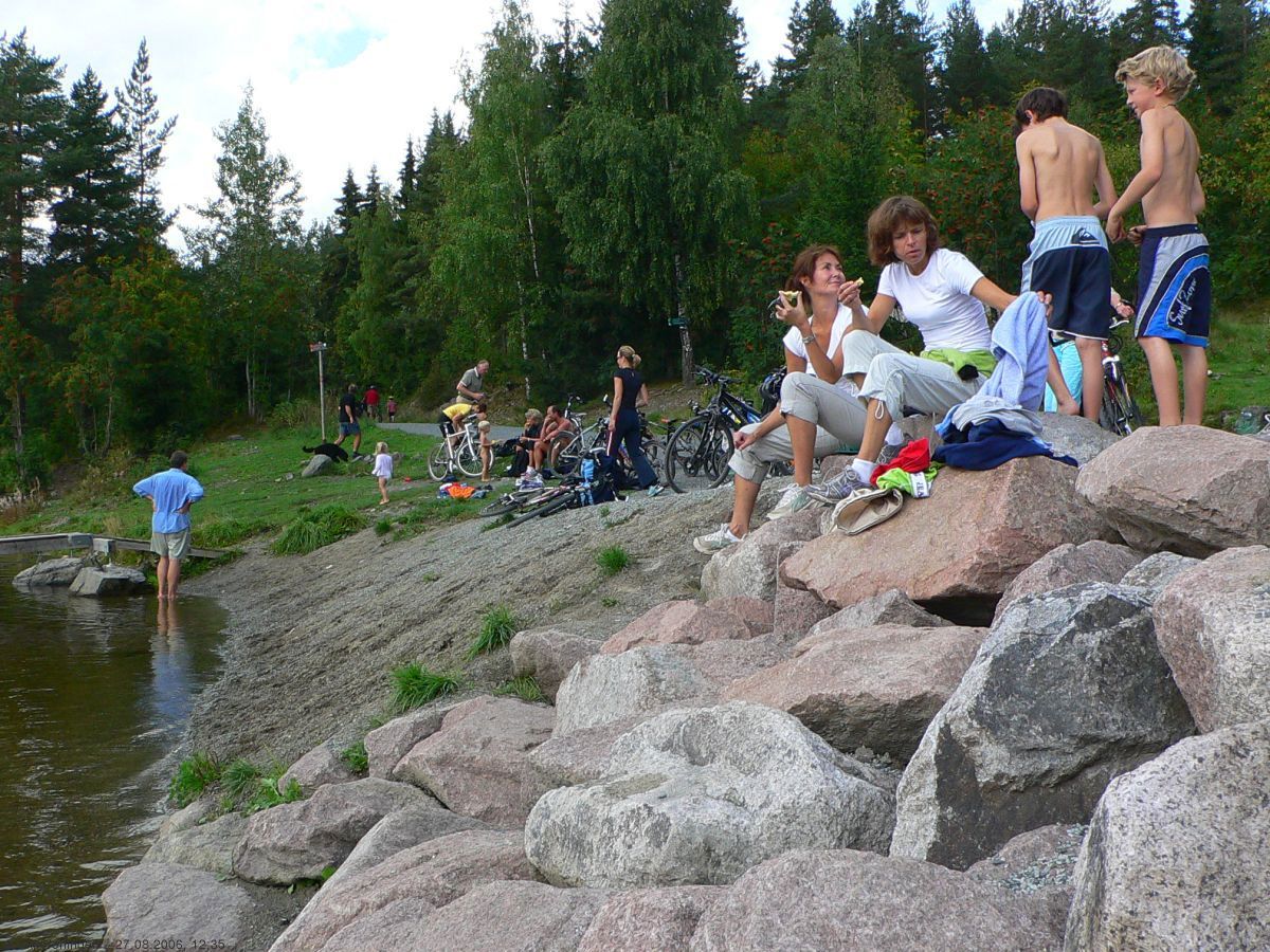 Augustsøndag ved Østernvann