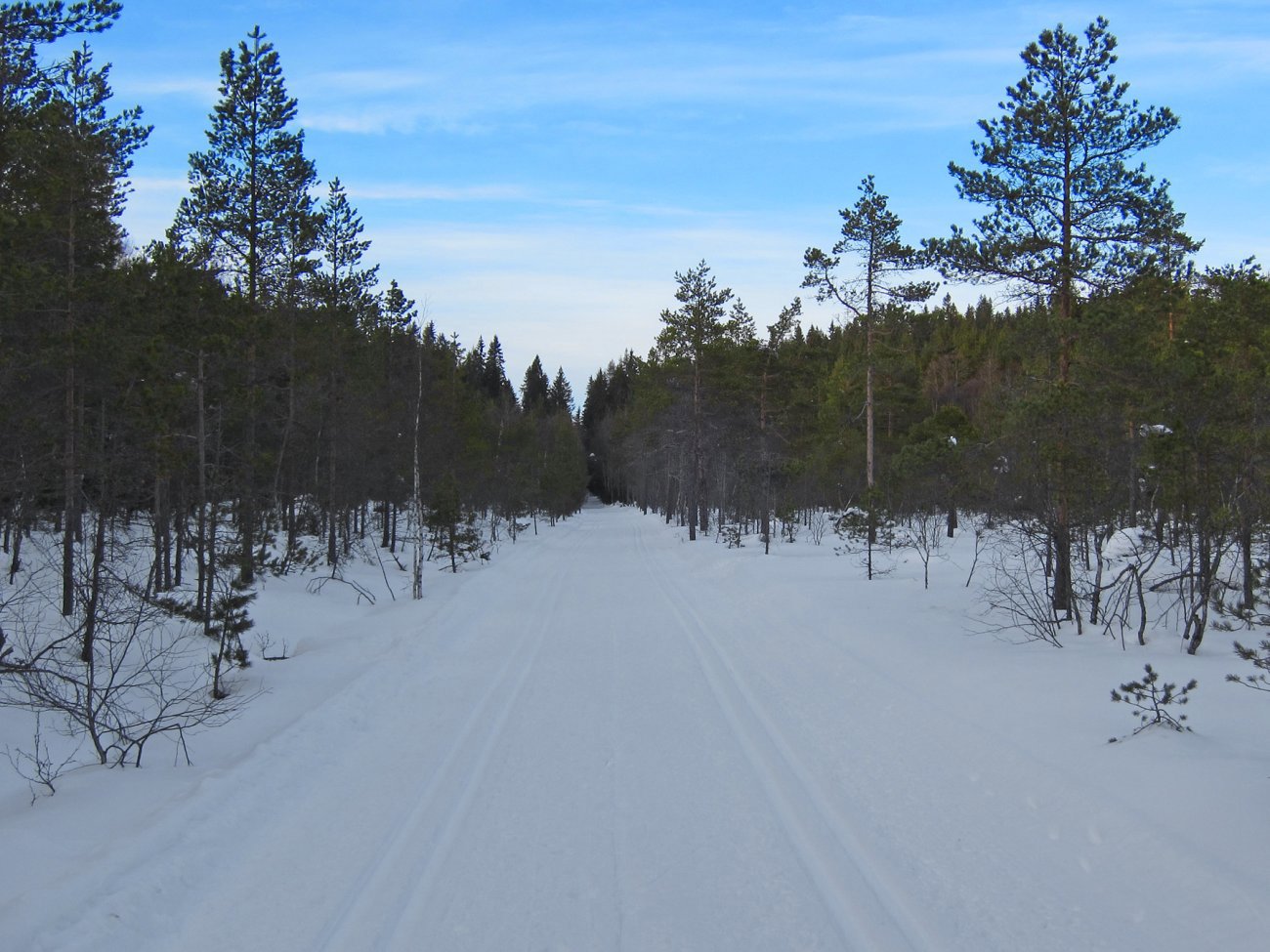 Autostrada mellom Streifinn og Skillebekk