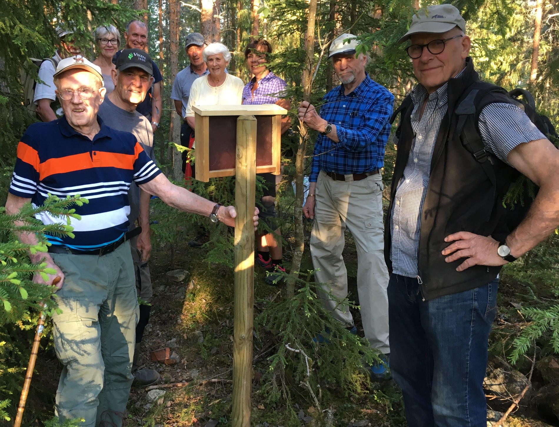 Avdukningsseremonien er foretatt