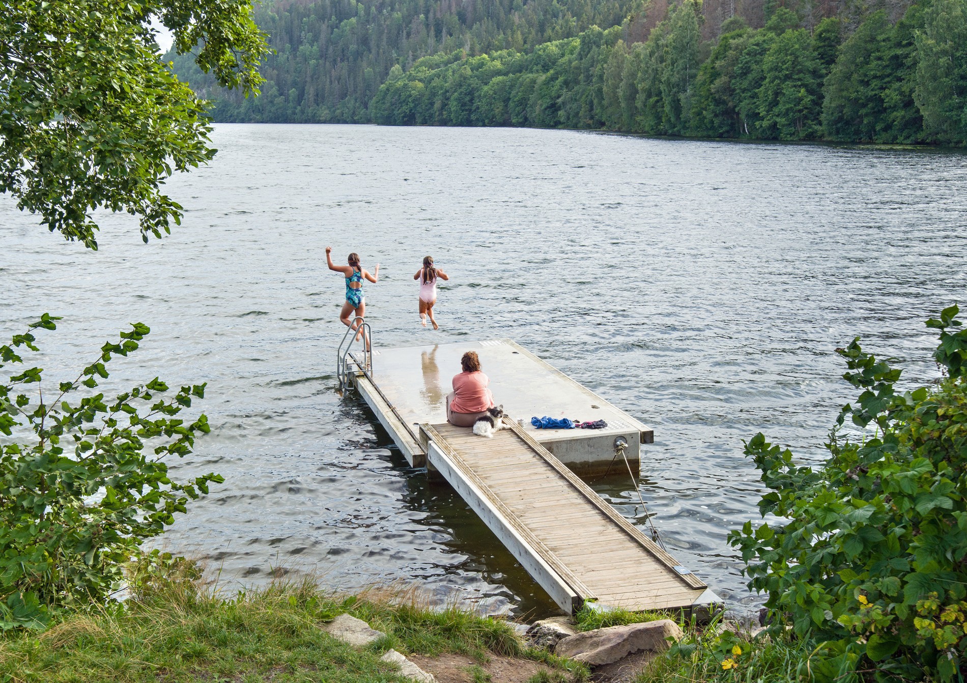 Badeglede i Stovivann
