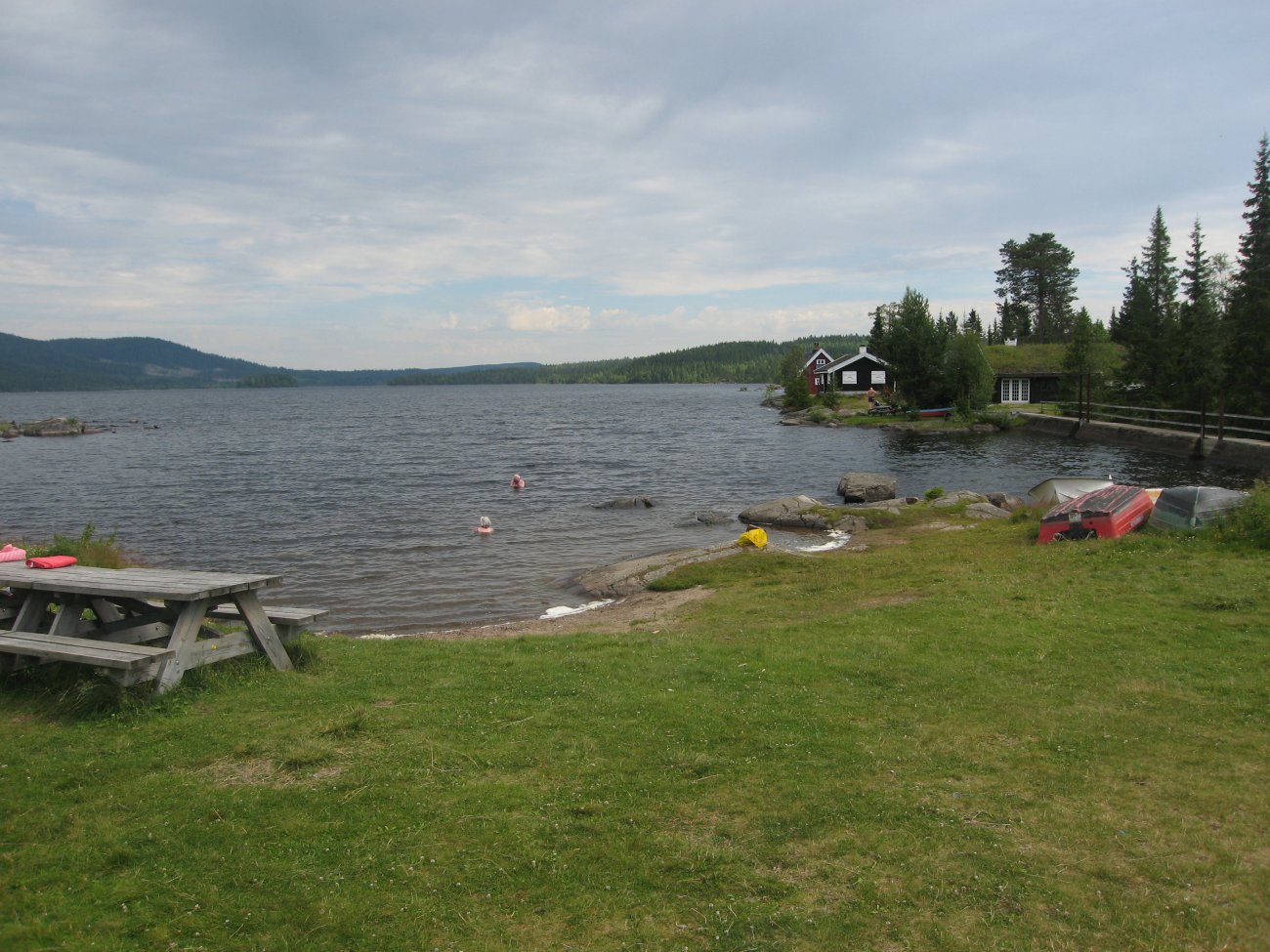 Badeplassen ved Sagvollen