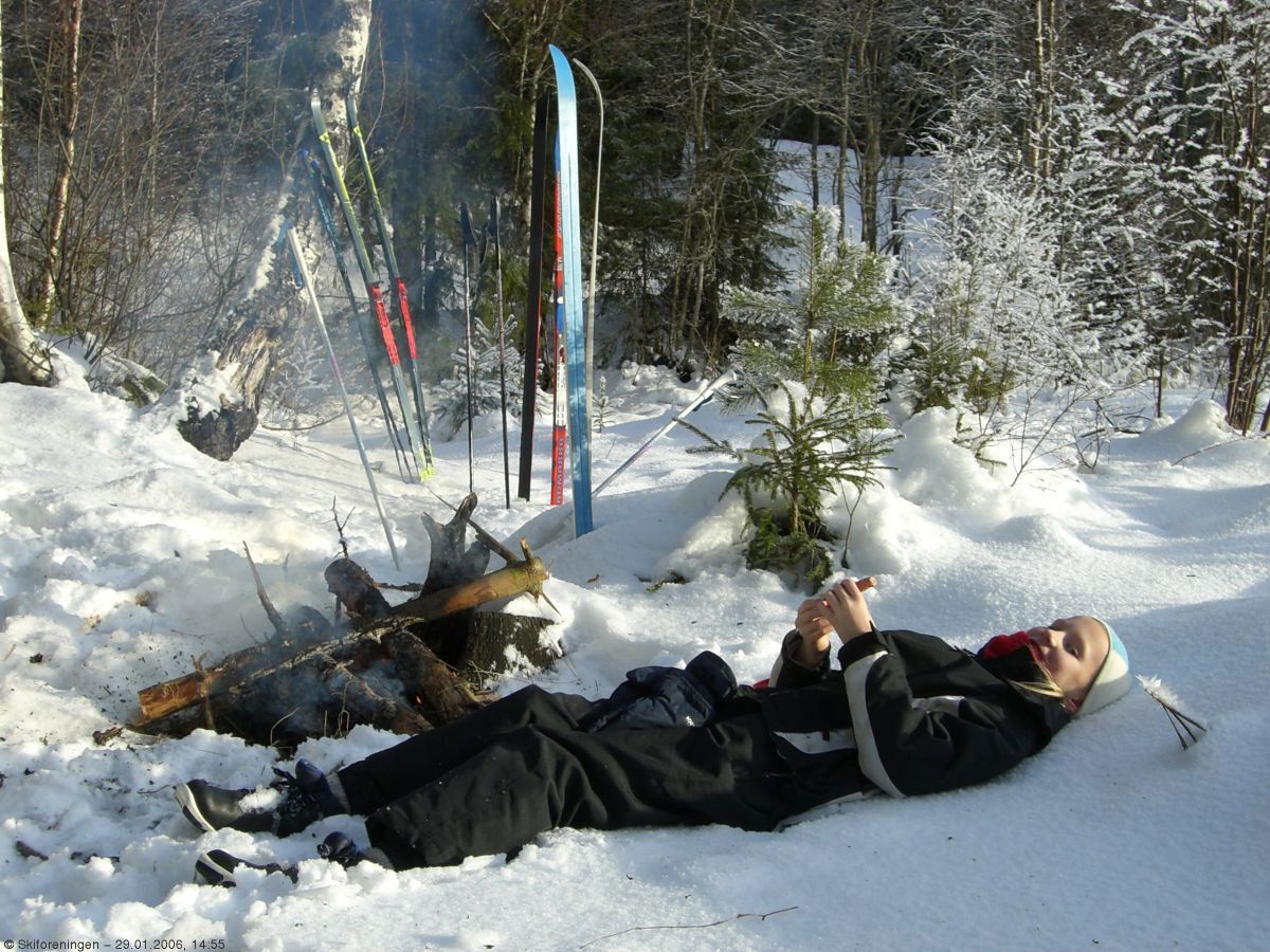 Bålkos ved Mønevann