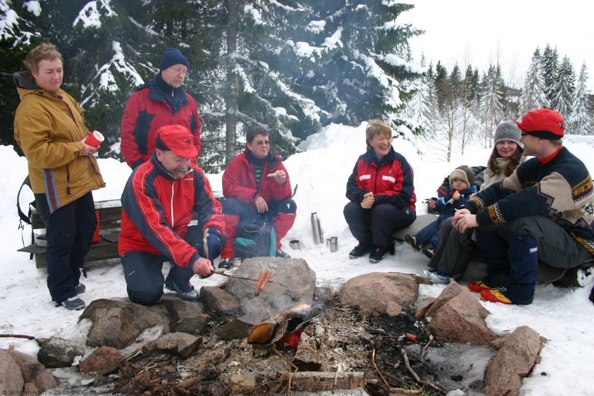 Bålkos ved Råsjøstua