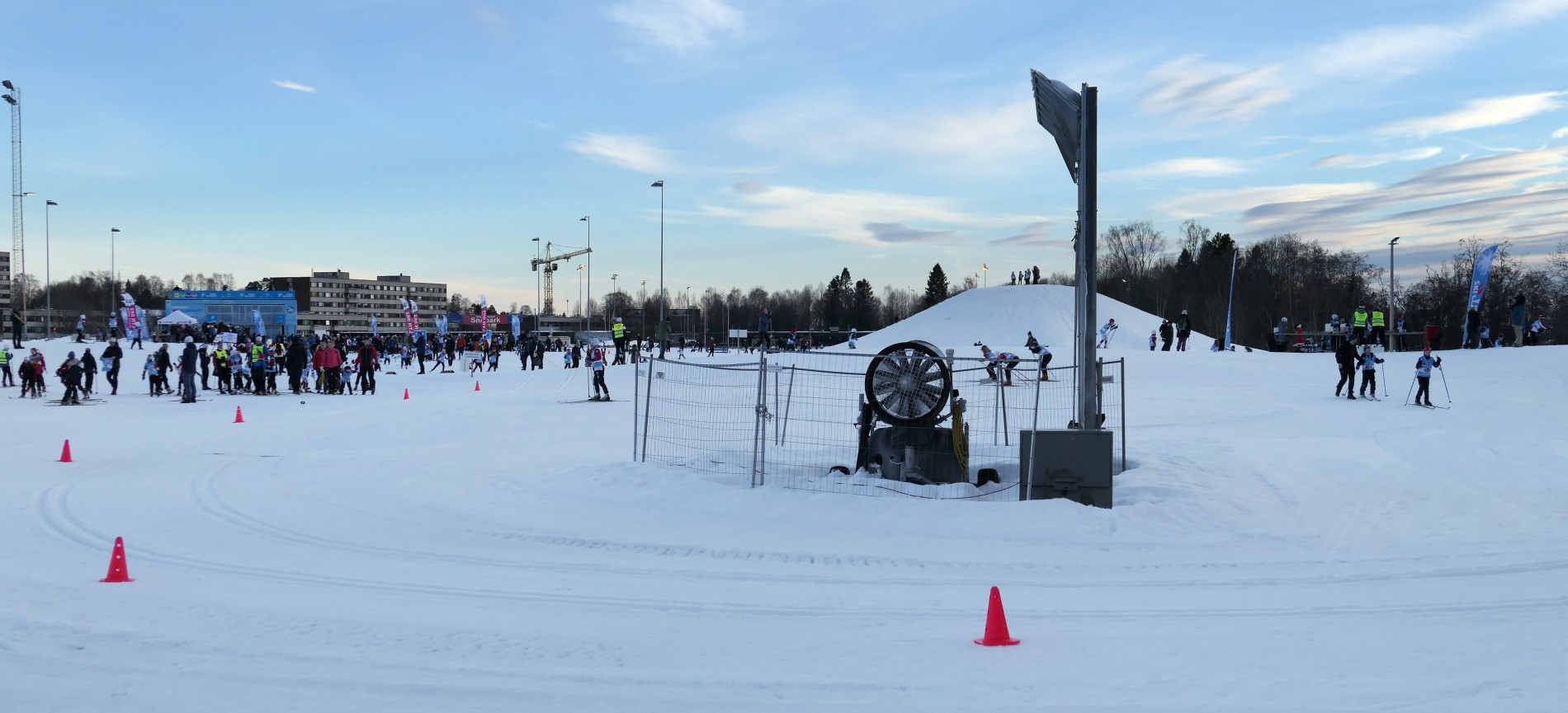 Barneskirenn i Sognsvann snøpark