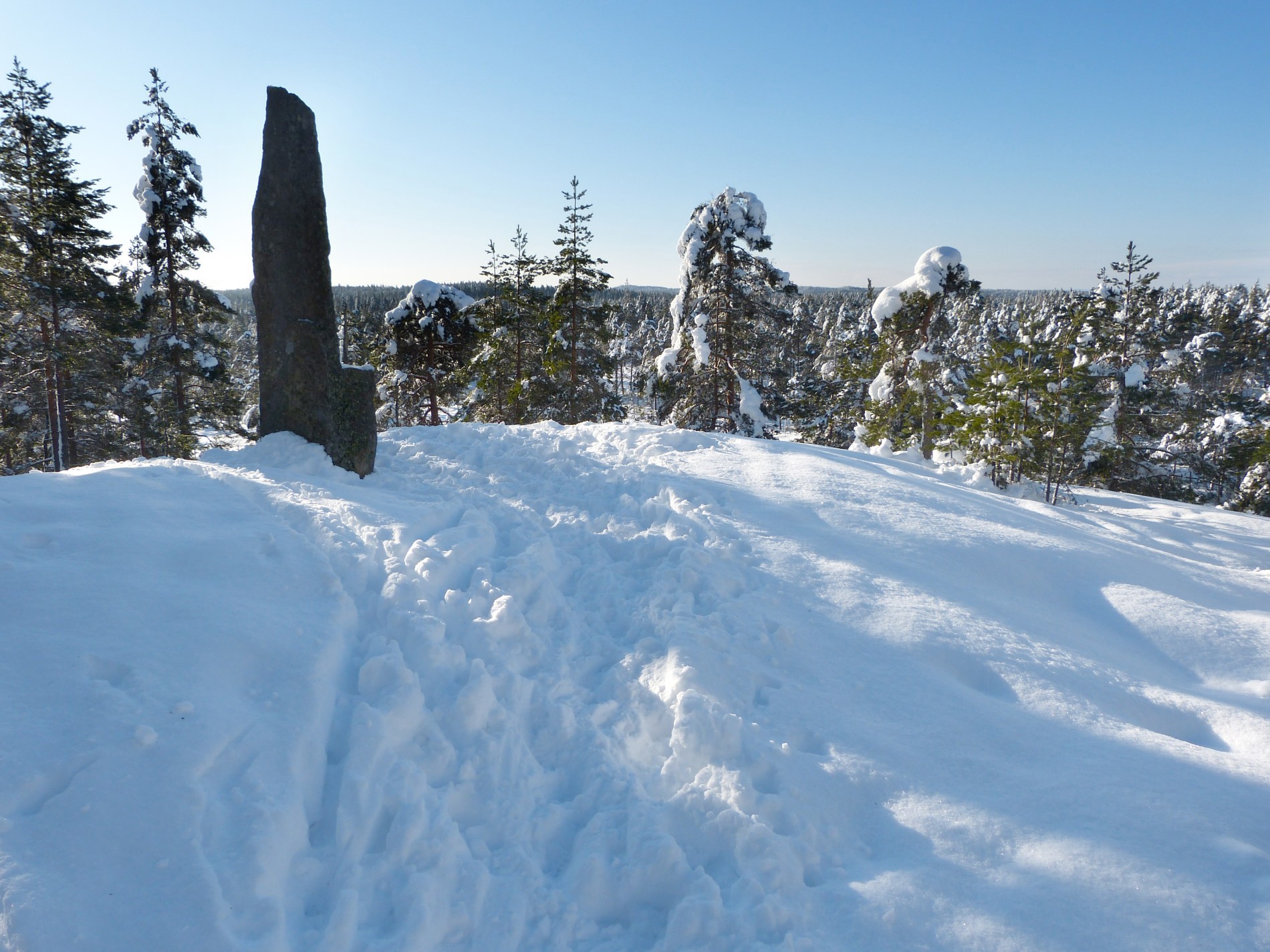 Bautastenen ved Skimtefjellhytta