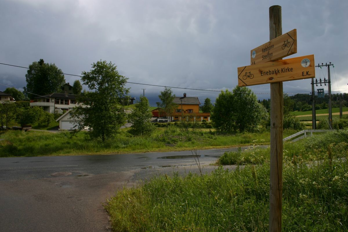 Bedre sykkelinfo i Kirkebygda