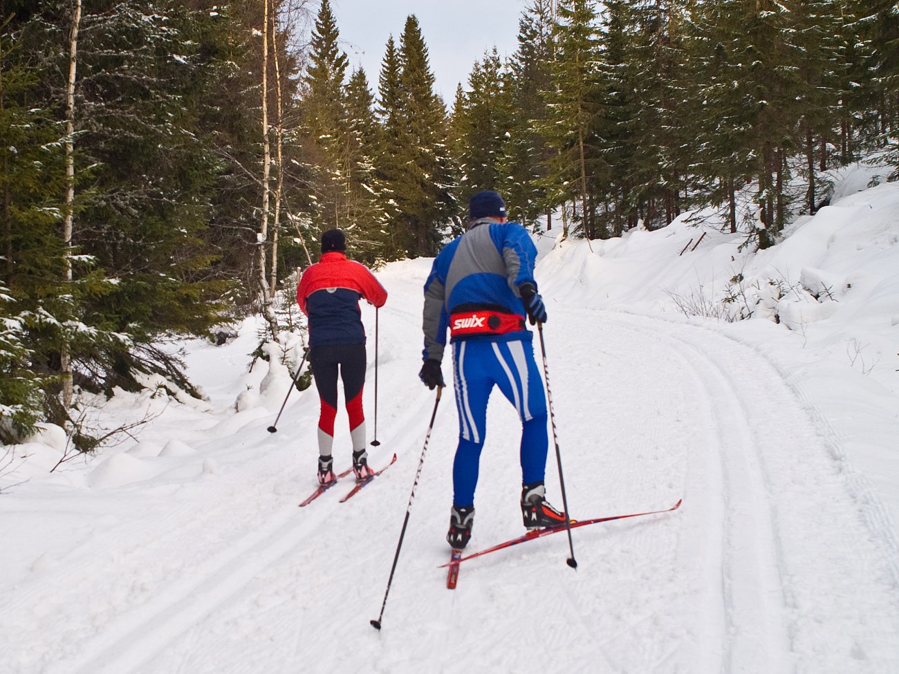 Begge stilarter på Grønlandsveien