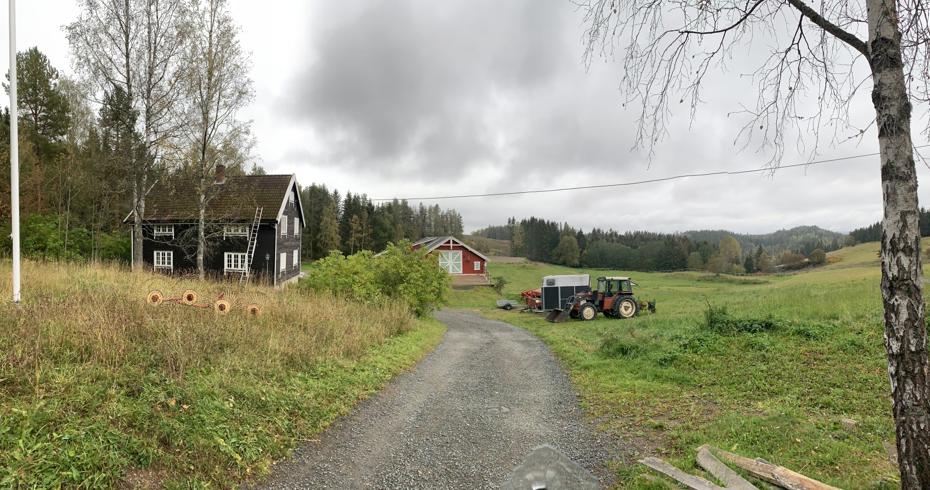 Bilder fra gården Finnlaus