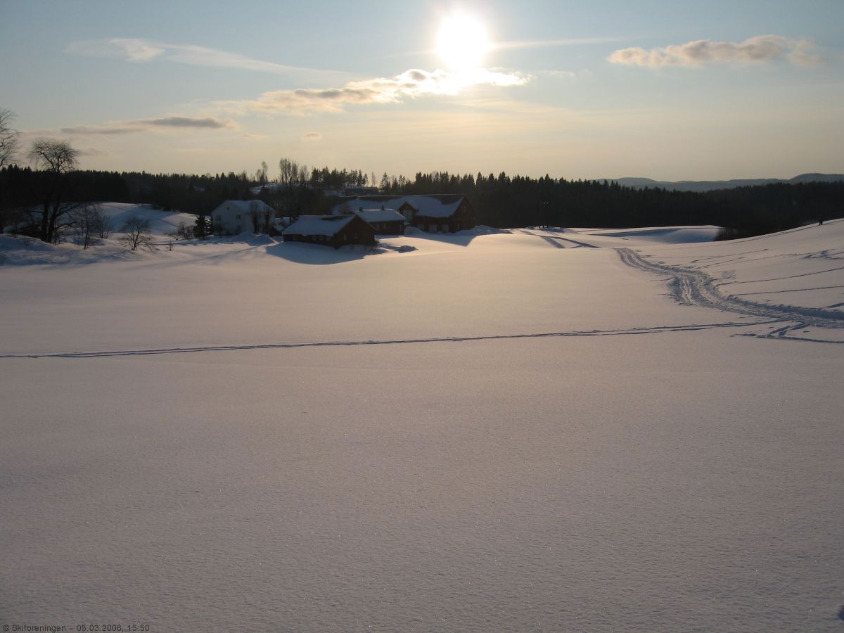 Bjørnstad gård vest for Pepperstad Skog