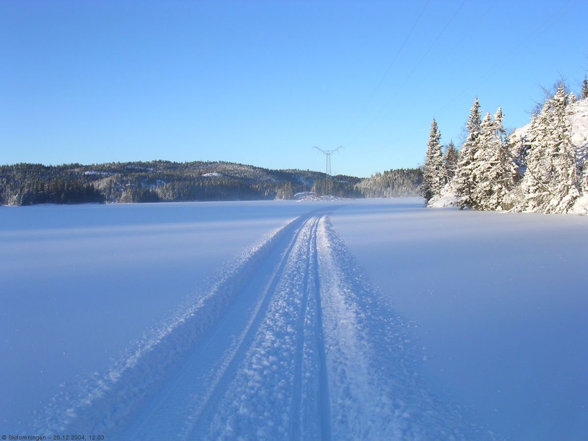 Blå dag på Søndre Heggelivann