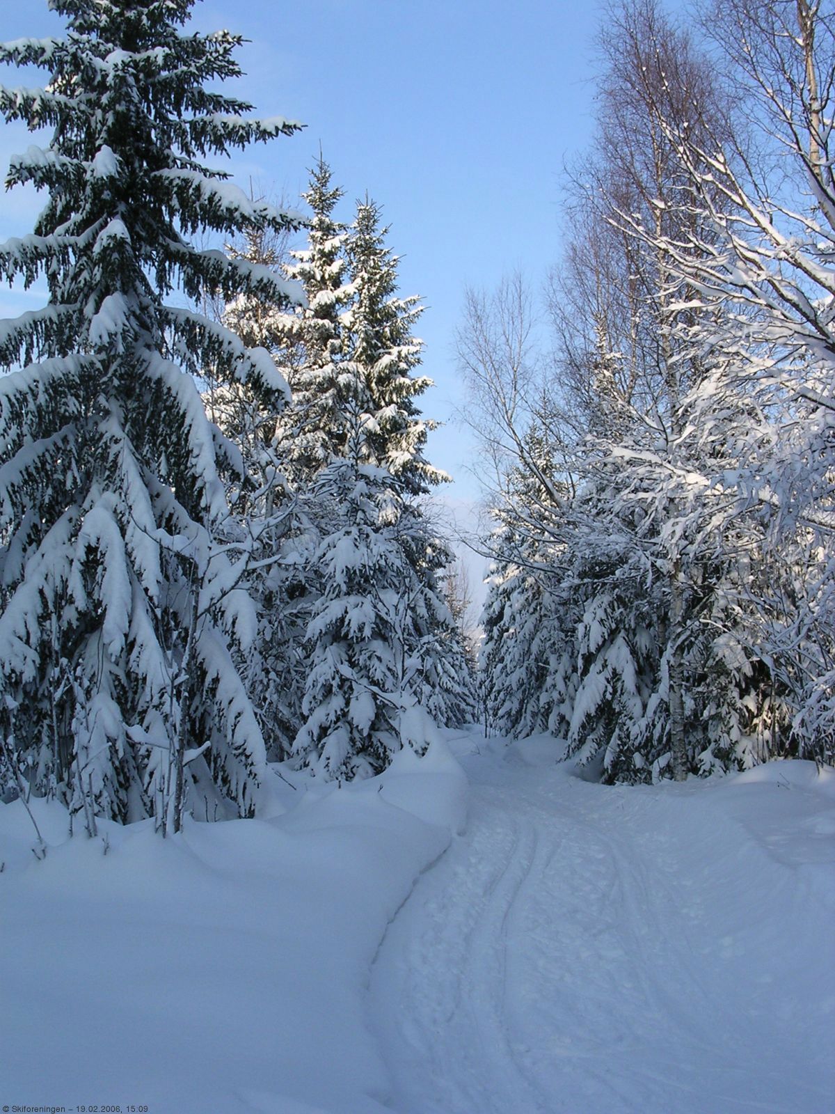 Blå himmel ved Reistadvollen