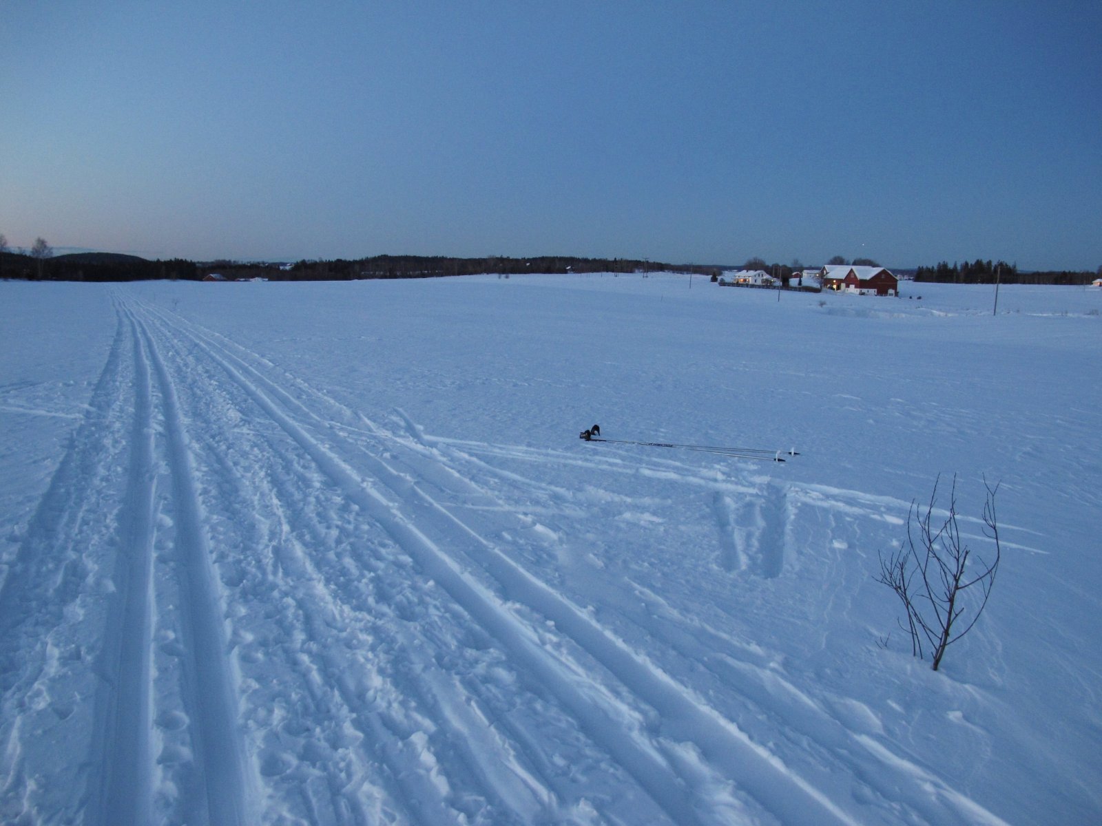 Blå time over Galby