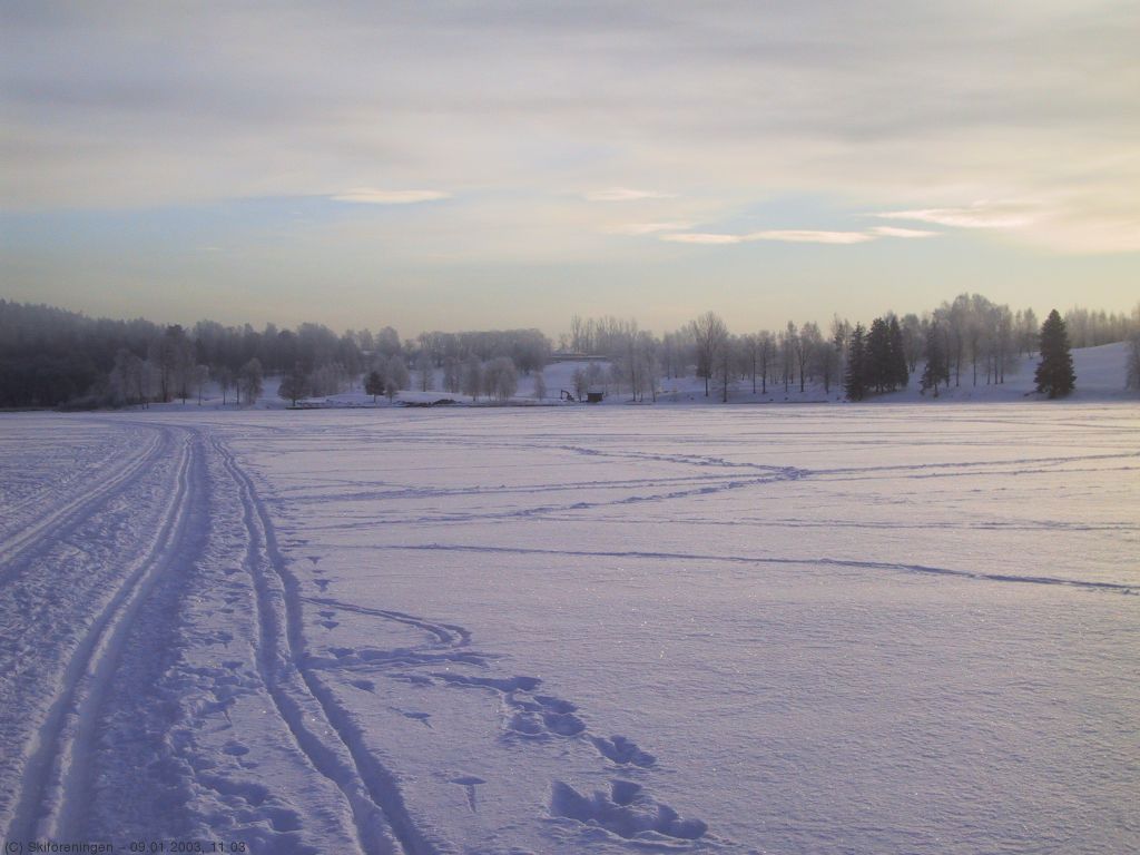 Bogstadvannet og golfbanen