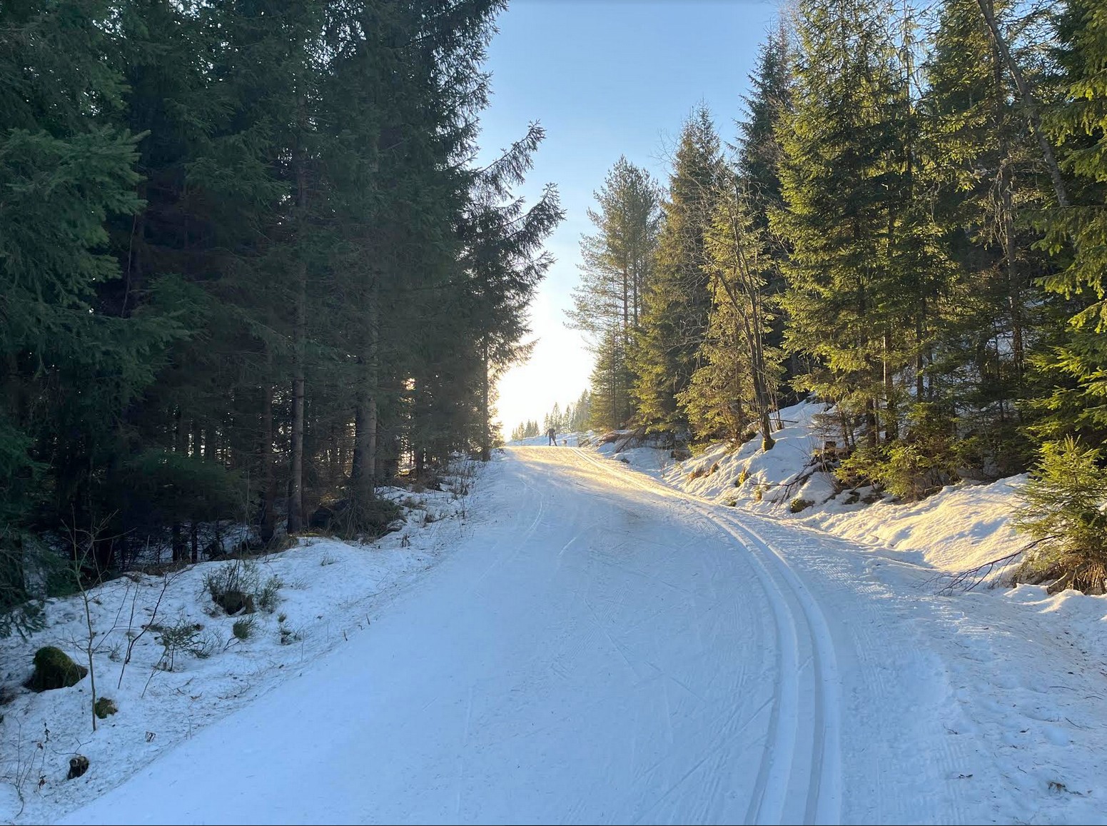 Bra forhold på veien mot Stuvstjern