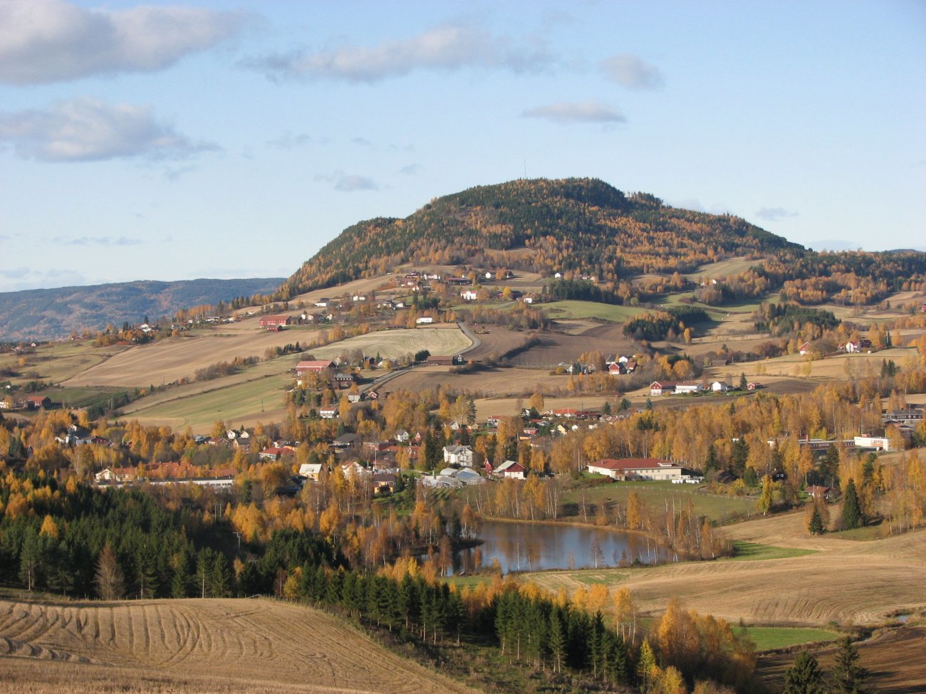 Brandbukampen sett fra Dvergsten