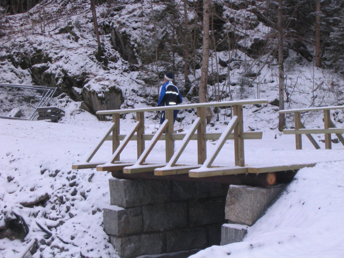 Brua over Lutvannsbekken