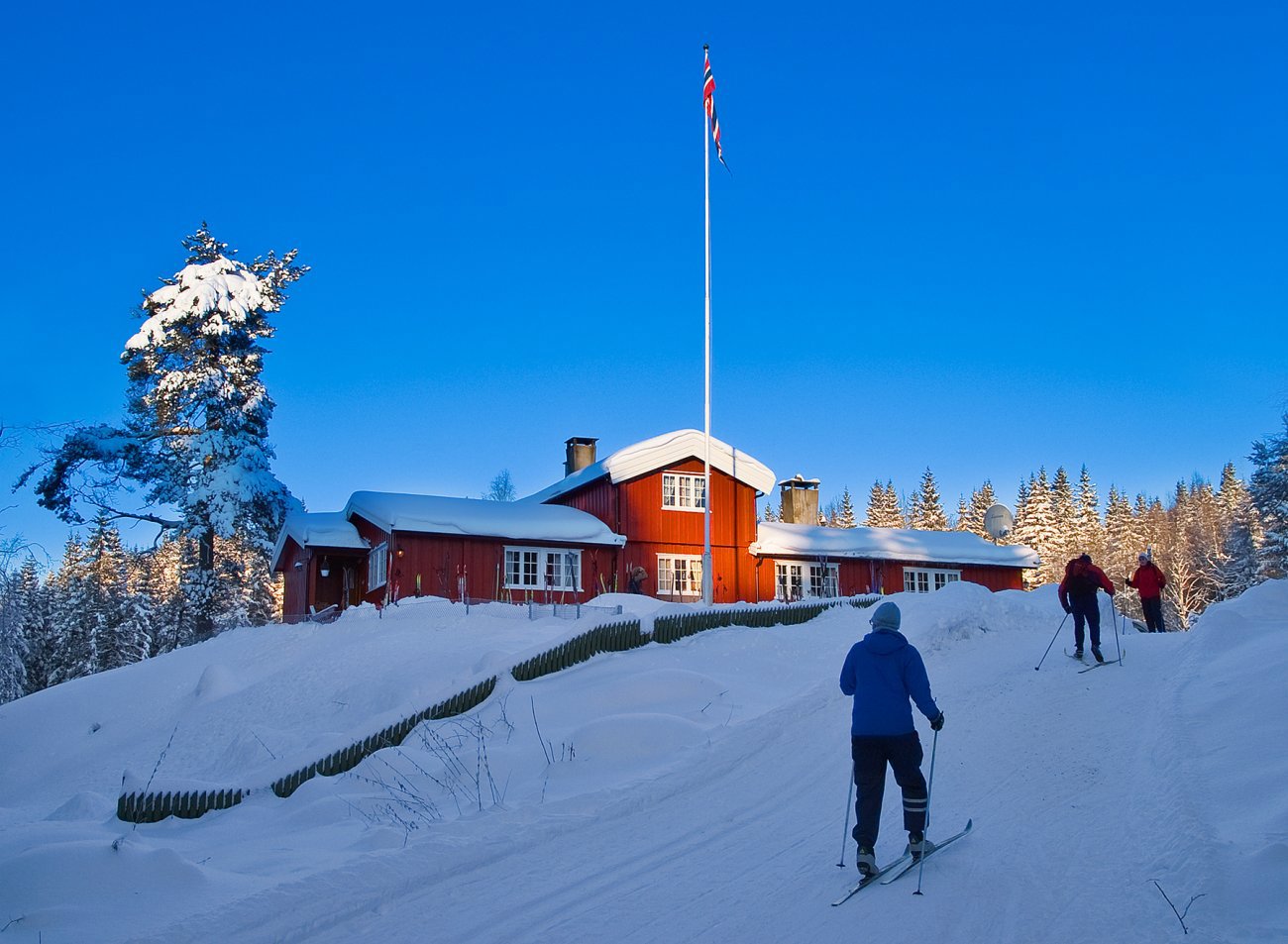 De siste solstråler på Furuholmen