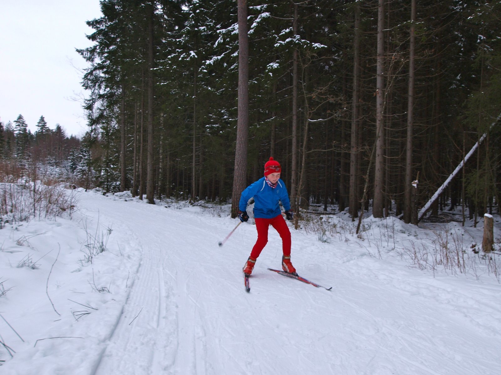 Deilig med skitur på søndag!
