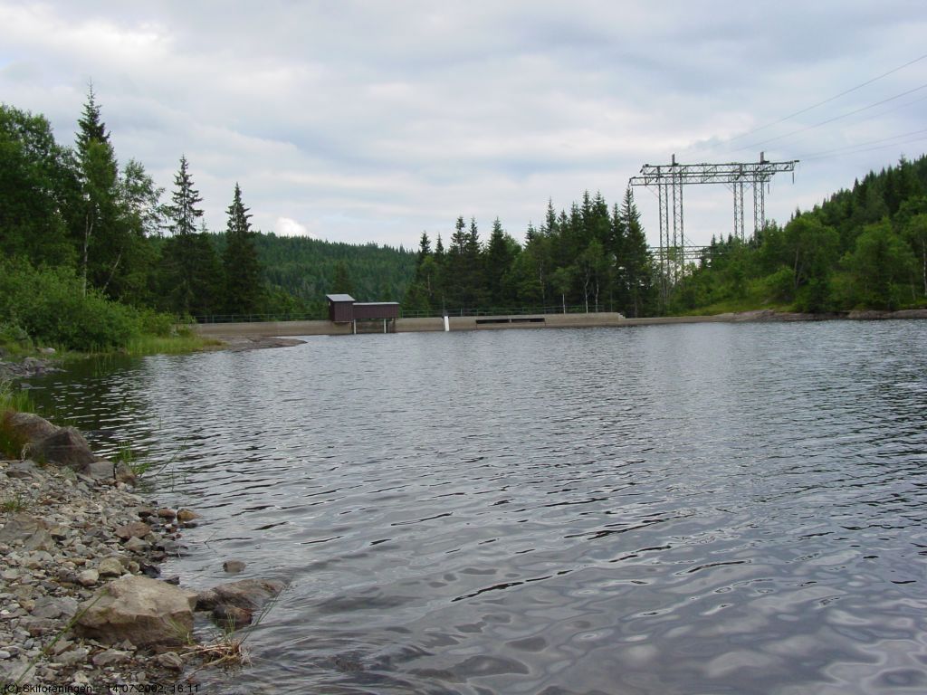Demningen ved Søndre Heggelivann
