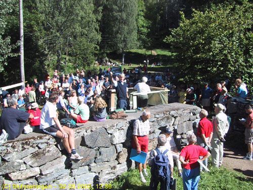 Det var mer enn 500 på åpningen av kjentmannsheftet på Sarabråten 1. september.