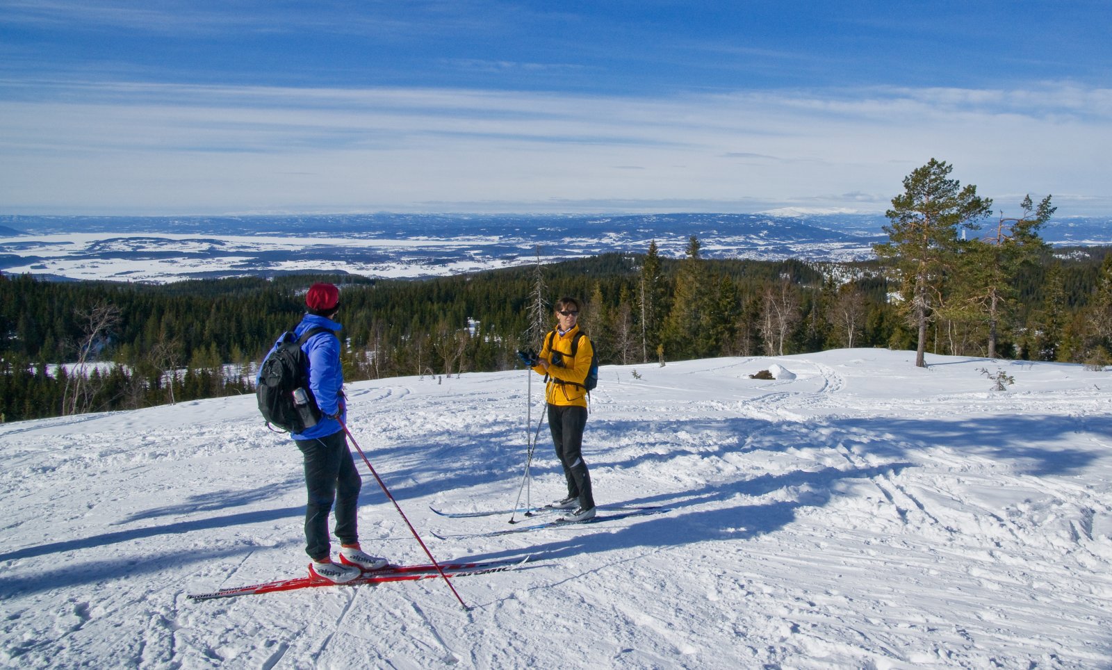En fin dag på utsiktspunktet