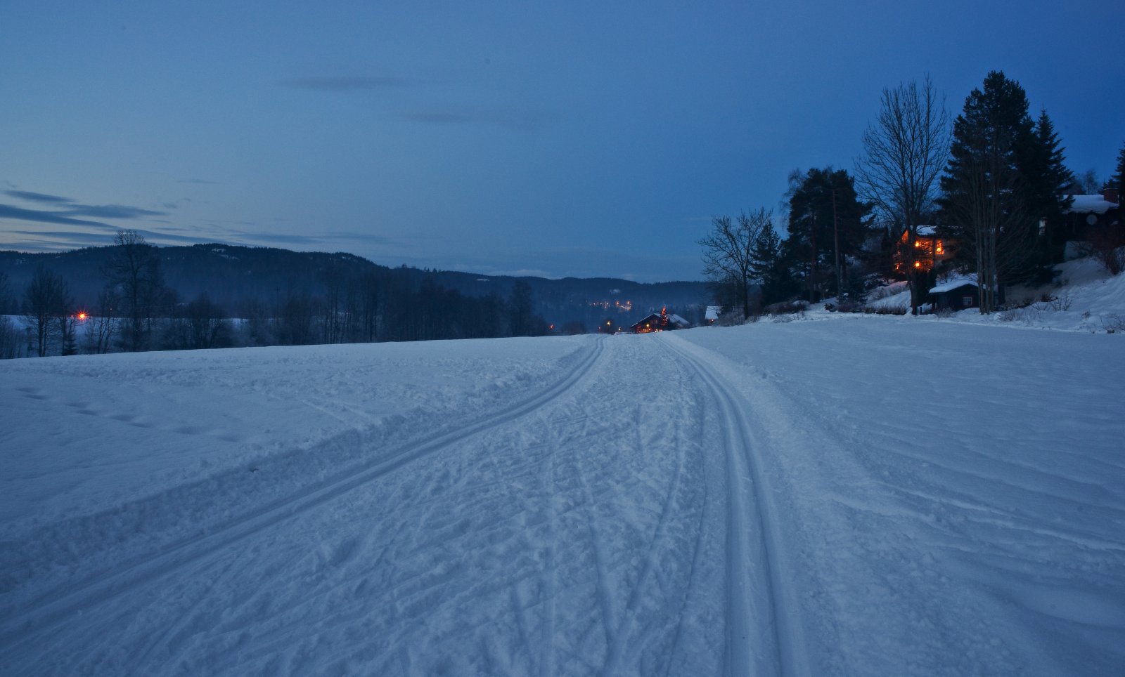 En kveld på Sauejordet