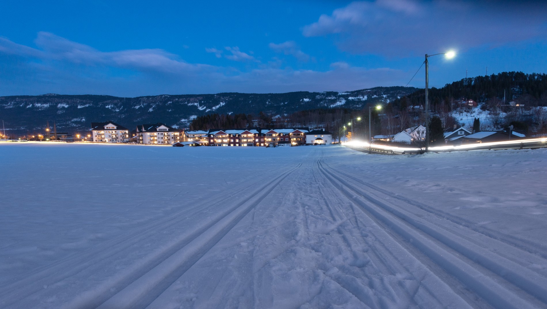 En kveldstur på ski?