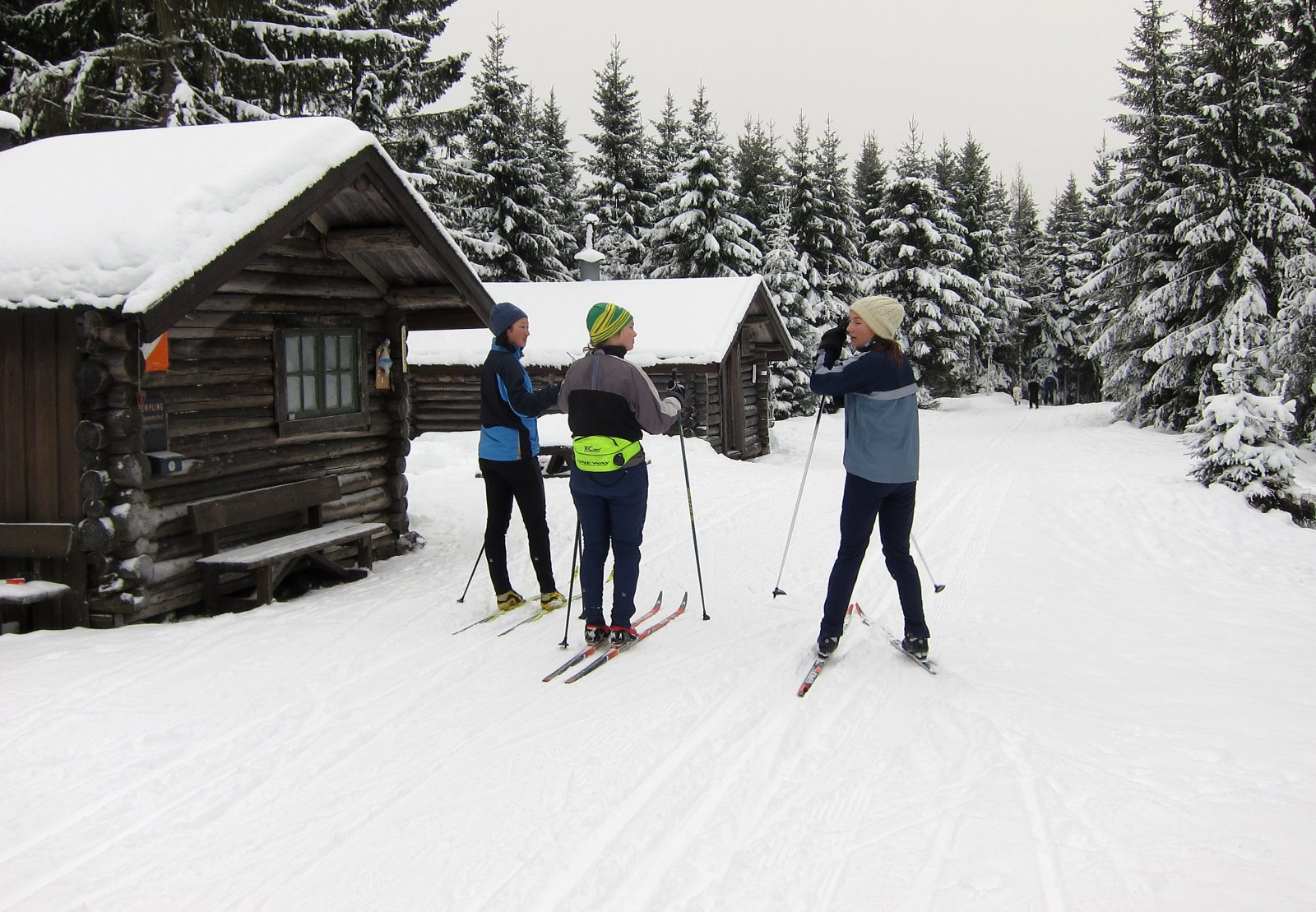 En liten pause ved Myggheim