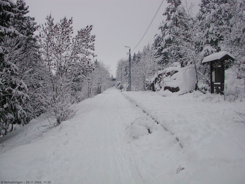 En løype med egen plattform