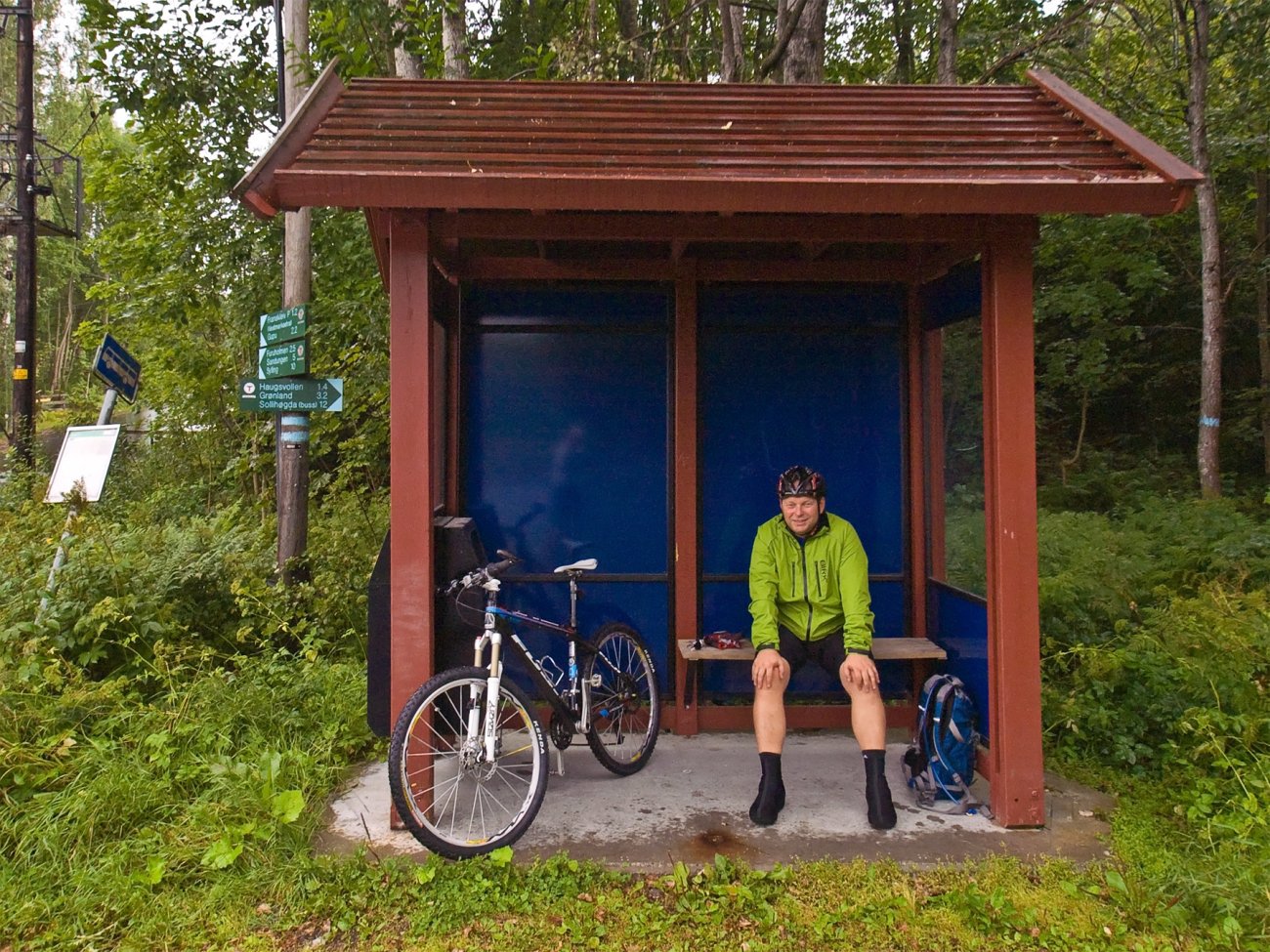 En pause i regnværet