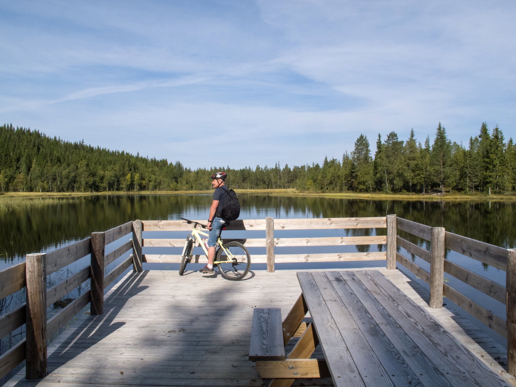 En pause ved Sølvtjernet