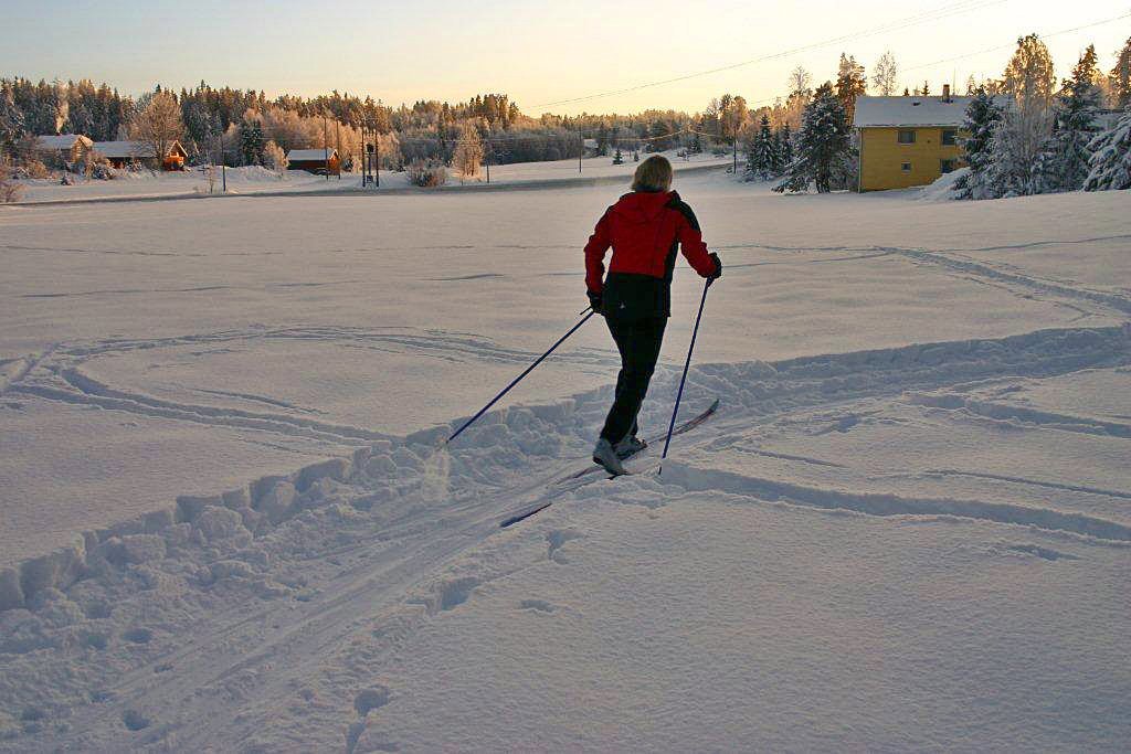 En svingom på jordet