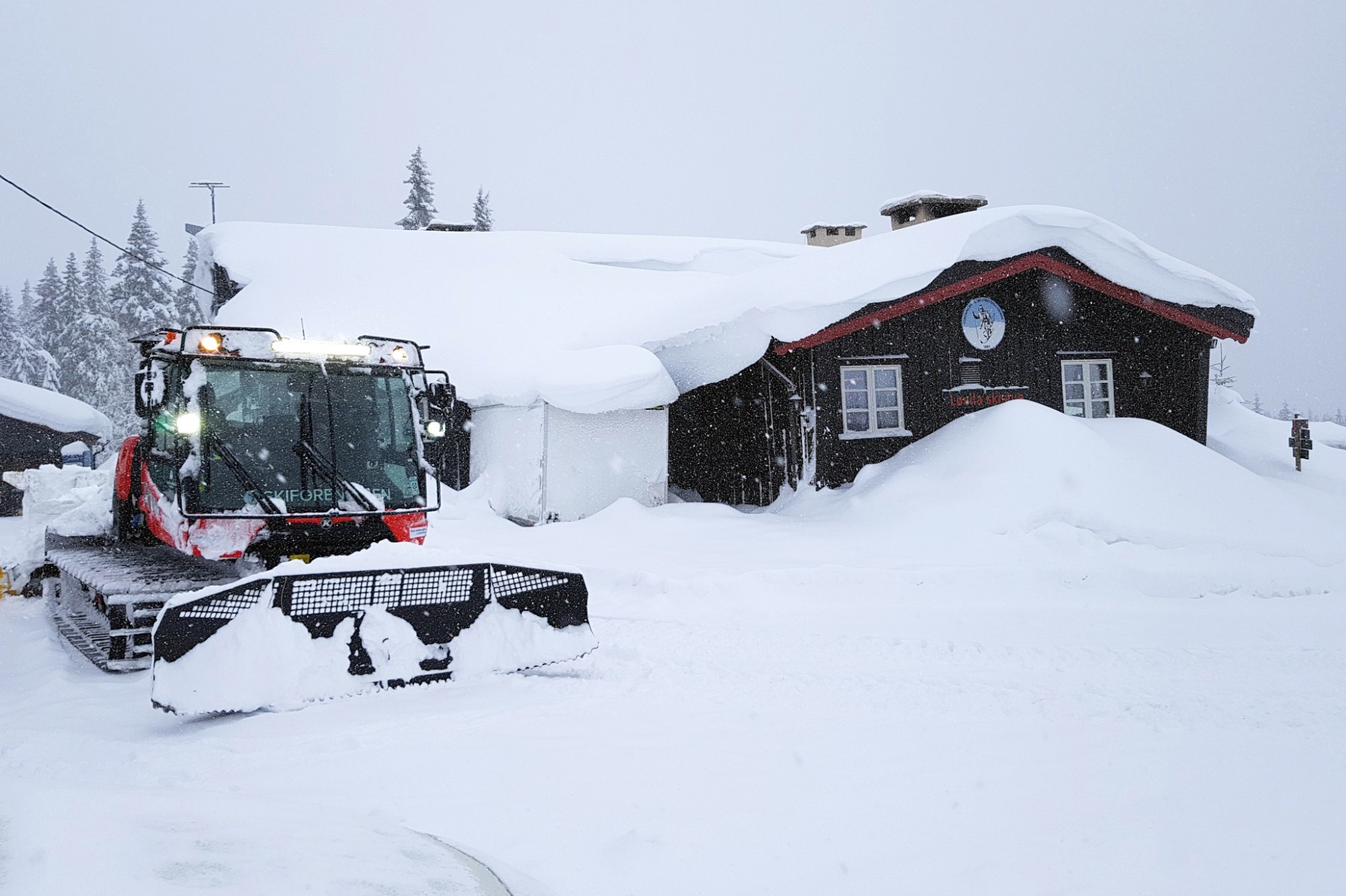 Endelig framme på Løvlia