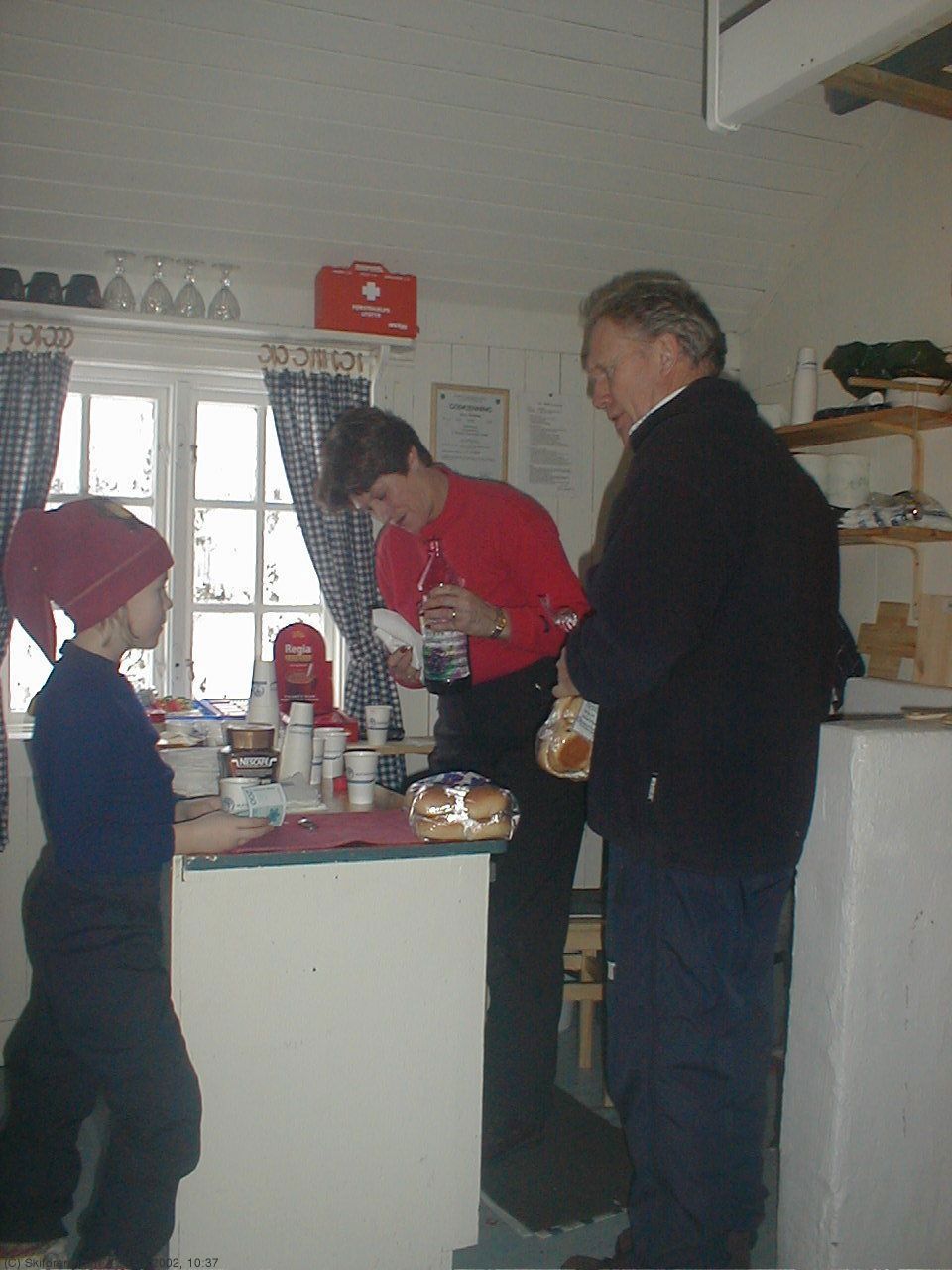 Enkel servering på Greinehytta