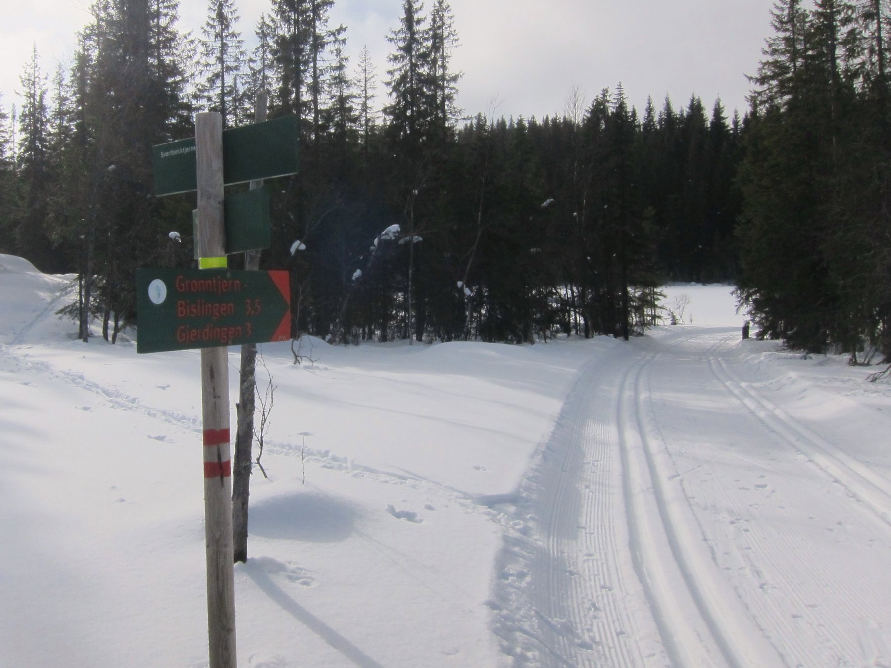 Et lite og et stort spor