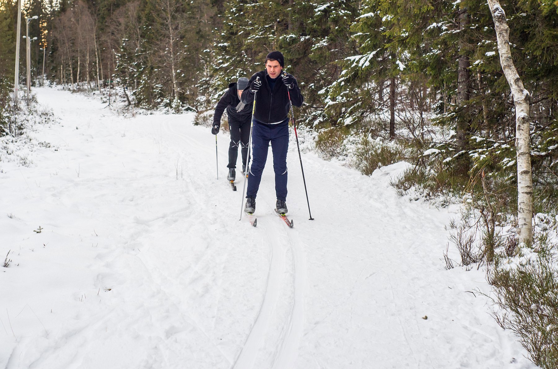 Ett spor over Nikulpmyrene
