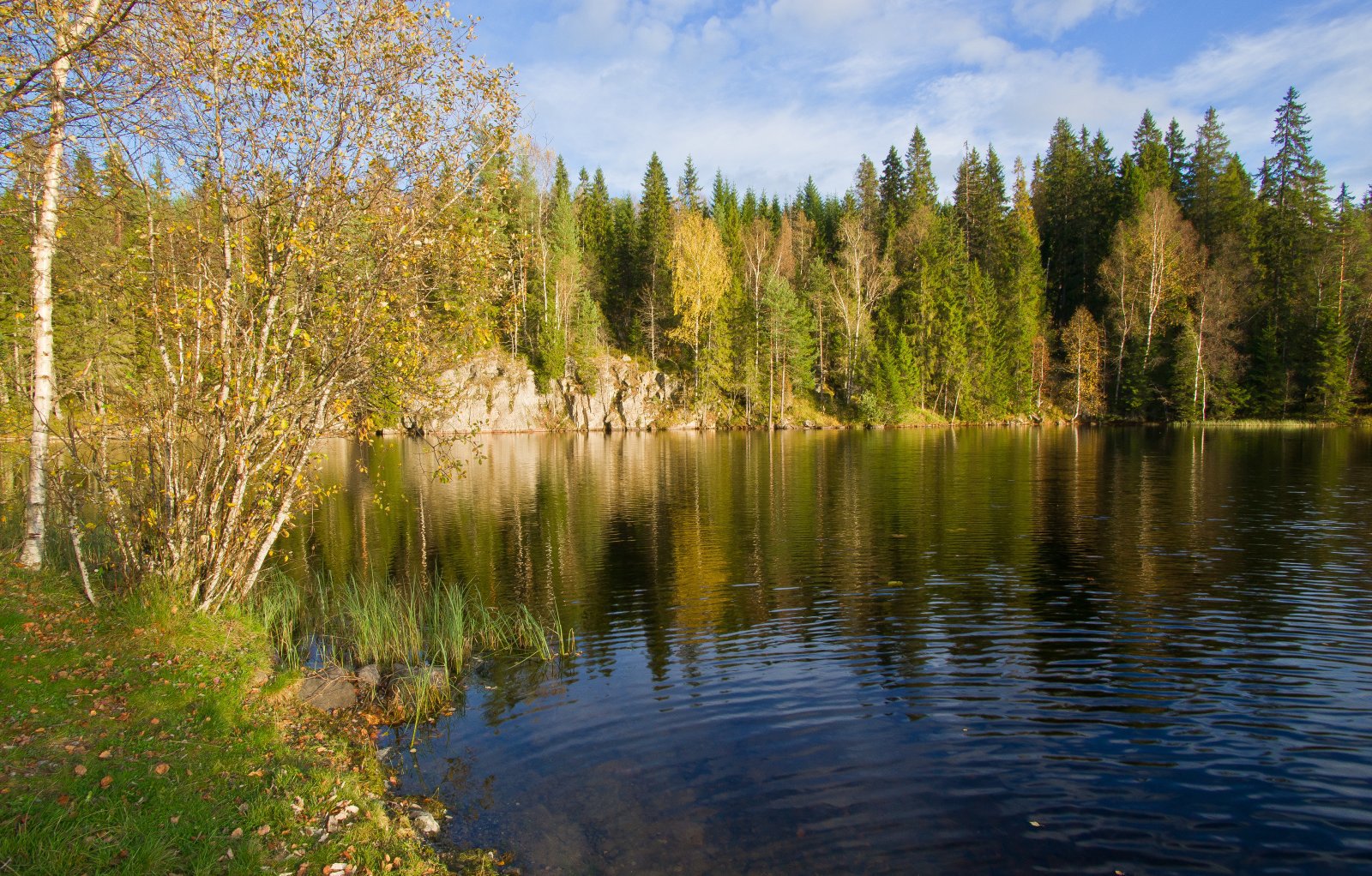 Ettermiddagssol ved Geitsjøen