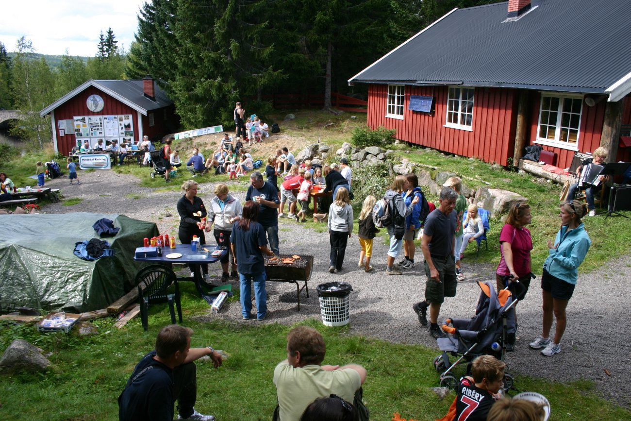 Familiedag ved Råsjøstua